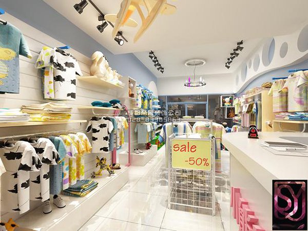 成都40平童裝店鋪如何裝修設(shè)計(jì)？